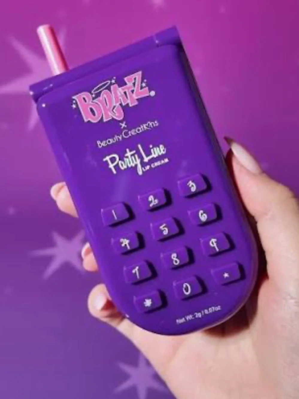Beauty Creations Bratz Party Line Phone Lip Cream